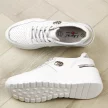 Białe skórzane sneakersy damskie S.BARSKI 29169