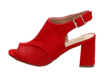 Czerwone sandały damskie SABATINA DM19-40
