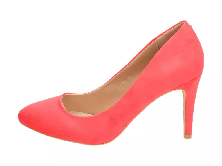 Zamszowe szpilki damskie Vices 1147 Orange
