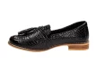 Czarne mokasyny damskie FILIPPO DP2161/21