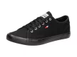 Czarne trampki damskie AMERICAN CLUB LH57/21