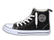 Czarne trampki damskie AMERICAN CLUB 9120