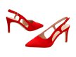 Czerwone sandały damskie SABATINA DM19-44