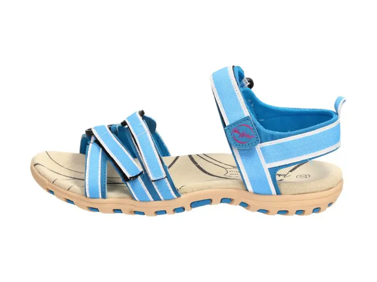 Niebieskie sandały damskie Wishot 31-411