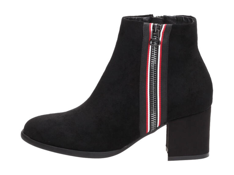 Czarne botki damskie Filippo Dbt978