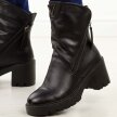 Czarne botki damskie Vinceza 58605