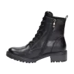 Czarne trapery damskie botki VINCEZA 10662 PU