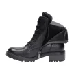 Czarne trapery damskie botki VINCEZA 10662 PU
