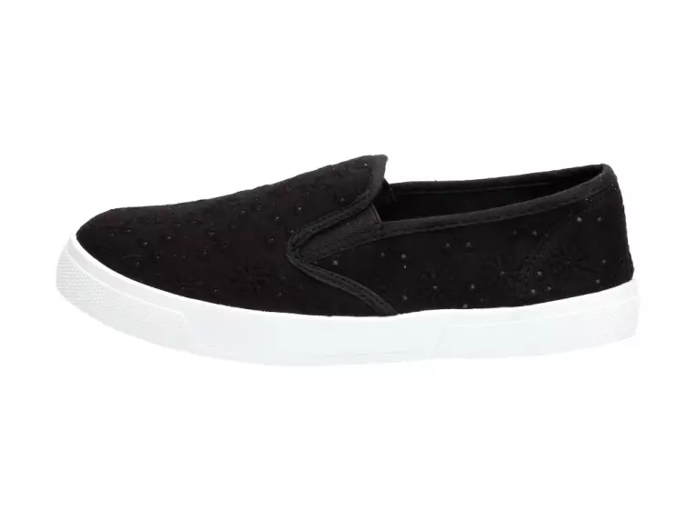 Tenisówki damskie trampki Slip On Wishot 067bk