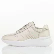 Beżowe skórzane sneakersy damskie S.Barski 22226