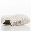 Beżowe skórzane sneakersy damskie S.Barski 22226