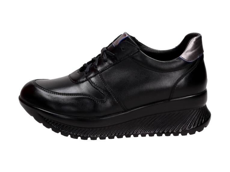 Czarne POLSKIE sneakersy damskie SUZANA 1943B