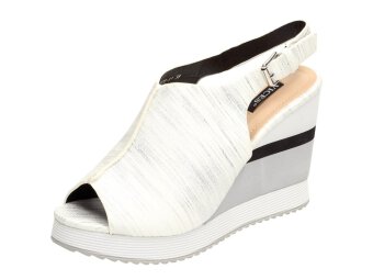Białe sandały, buty damskie VICES 1208-41