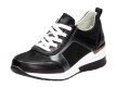 Czarne sneakersy damskie VINCEZA 8705 SKÓRA