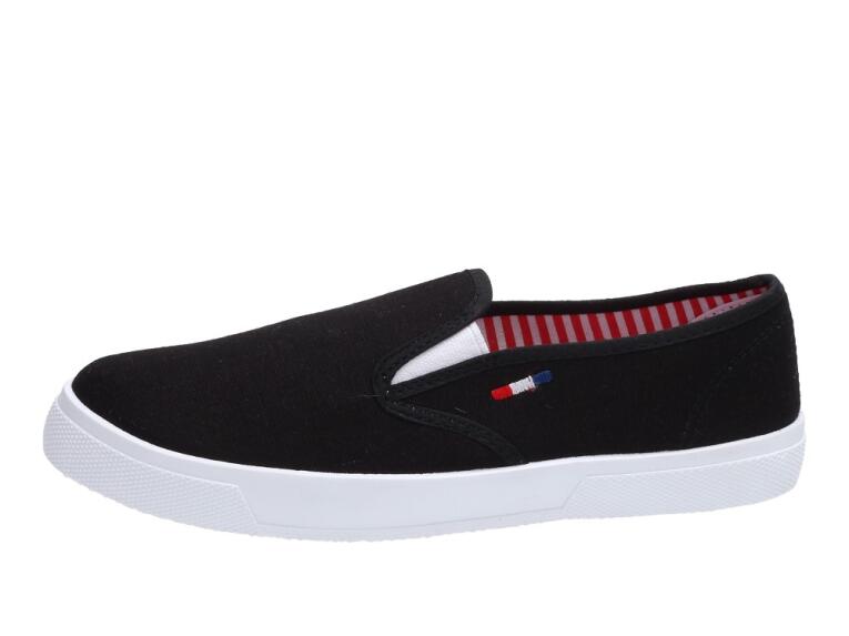 Czarne tenisówki, buty damskie Wishot 32-099