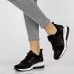 Czarne sneakersy damskie FILIPPO DP1505 SKÓRA