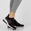 Czarne sneakersy damskie FILIPPO DP1505 SKÓRA