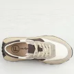 Beżowe skórzane sneakersy damskie na platformie Filippo Dp6498/24
