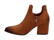Botki damskie na obcasie VINCEZA 10558 CAMEL