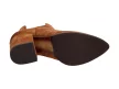 Botki damskie na obcasie VINCEZA 10558 CAMEL