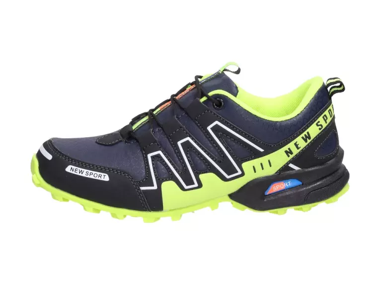 Granatowe buty damskie trekkingowe Badoxx 7066
