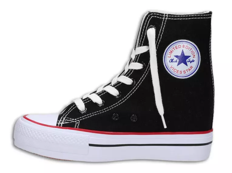 Trampki na koturnie sneakersy Vices 706-1