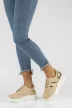 Beżowe skórzane sneakersy damskie FILIPPO DP3689/22