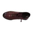 Bordowe niskie botki damskie SABATINA DM20-8