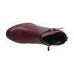 Bordowe botki damskie SABATINA DM21-21