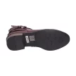 Bordowe botki damskie SABATINA DM21-21