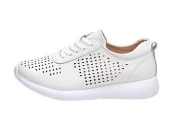 Białe sneakersy damskie S.BARSKI 95112