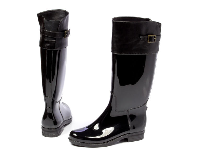 Kalosze damskie, oficerki McArthur Zp23 Bk