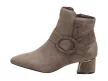Szare botki damskie Kylie Crazy 7206 Obcas
