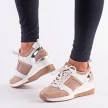 Białe sneakersy półbuty damskie VINCEZA 10672