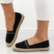 Czarne espadyle damskie S.Barski 33127