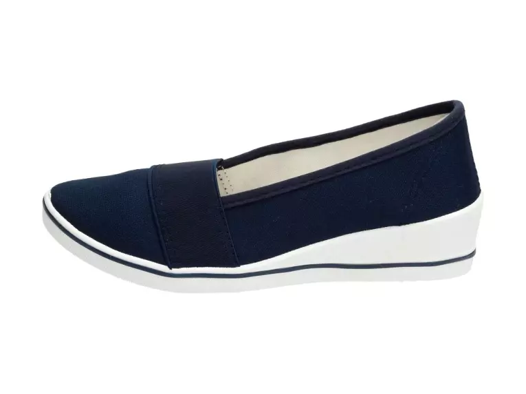Baleriny damskie American Club 7270-1 Nv Koturna