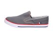 Slip On Szare tenisówki buty męskie Wishot 114