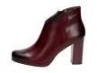 Bordowe botki damskie Jezzi Af125-10 Pu