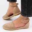 Beżowe espadryle damskie VINCEZA 34594