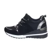 Czarne sneakersy półbuty damskie VINCEZA 10678