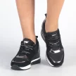 Czarne sneakersy półbuty damskie VINCEZA 10678