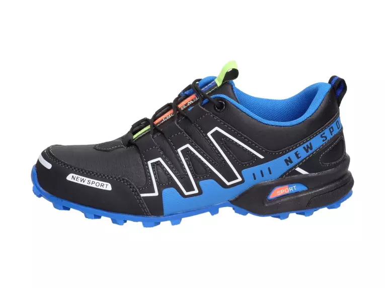 Czarne buty damskie trekkingowe Badoxx 7066