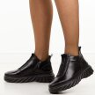 Czarne skórzane botki damskie Filippo Dbt7426/25