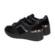 Sneakersy damskie S.BARSKI 21132 BK/BK SKÓRA
