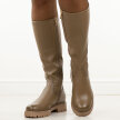 Khaki kozaki damskie Potocki 12729