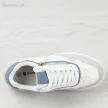 Biało niebieskie sportowe buty damskie McBraun 23233