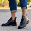 Czarne botki damskie VINCEZA 58165