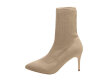Skarpetkowe botki damskie Sabatina 0410 Taupe