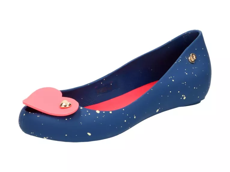 Meliski damskie baleriny Vinceza 8912 Granat