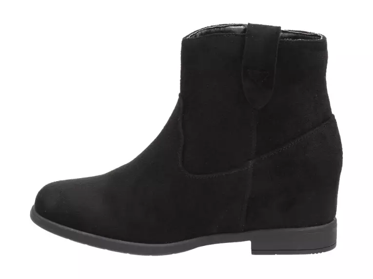 Czarne botki damskie sneakersy Filippo Dbt1052